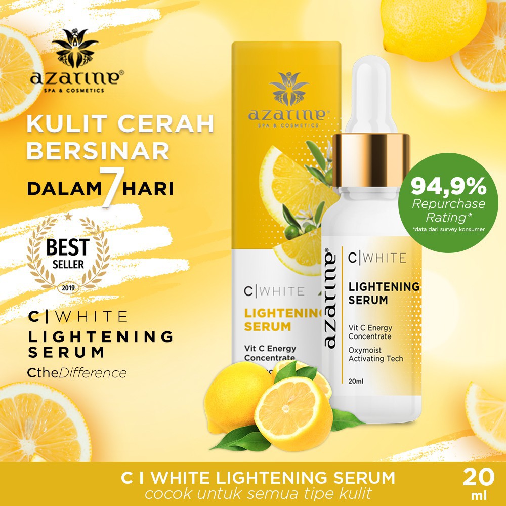 Kajian Serum Putih Azarine C – Vitamin C Untuk Pemula: Apakah Manfaatnya?